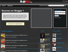 Tablet Screenshot of bloggez.fr